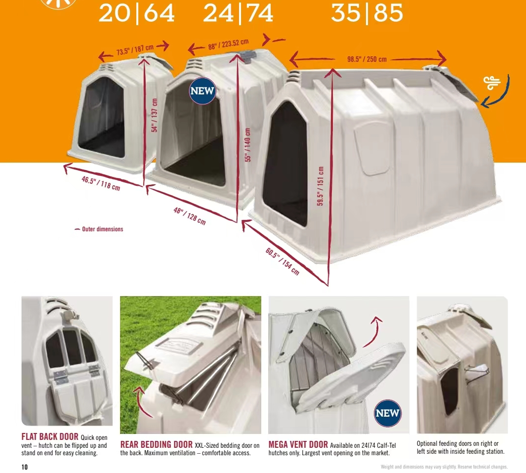 Calf hutch
